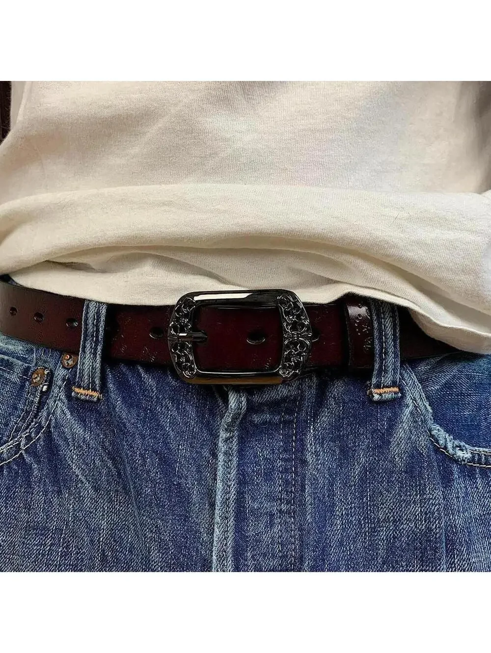Vintage Western Belt 42 Inch